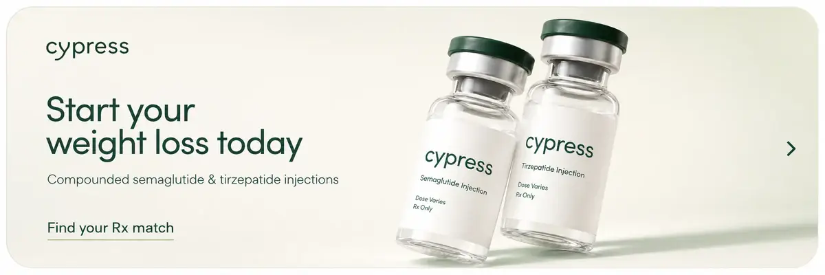 Start your weight loss today. Compounded semaglutide and tirzepatide injections. Find your Rx match.